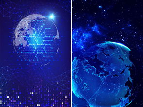 藍色互聯網科技創新 筑夢未來企業海報設計解析與資源推薦