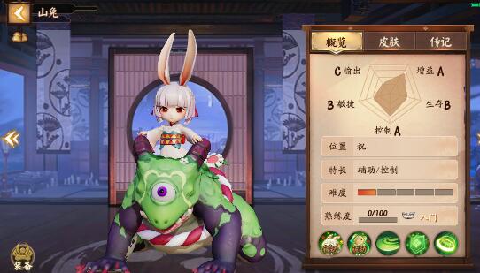 決戰平安京山兔技能加點推薦，神兔網絡助你掌控節奏